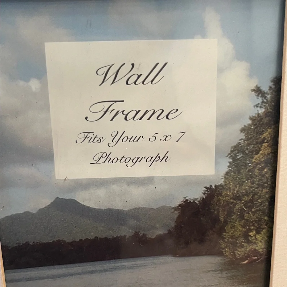 Sophisticated Vintage Dark Wood Picture Frame
